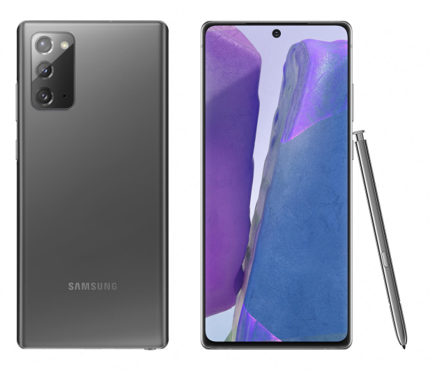 Samsung Galaxy Note 20 5G N981B Dual SIM 8/256 Szary - 580539 - zdjęcie